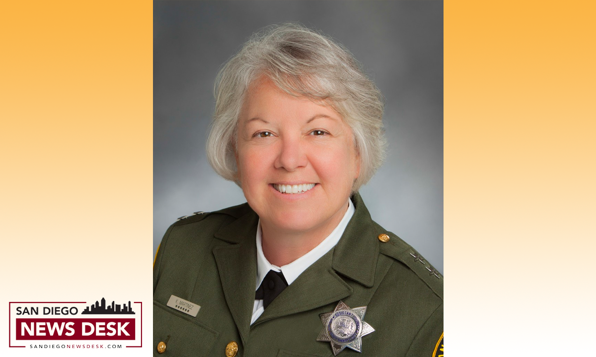 Kelly Martinez becomes first female Undersheriff in San Diego County